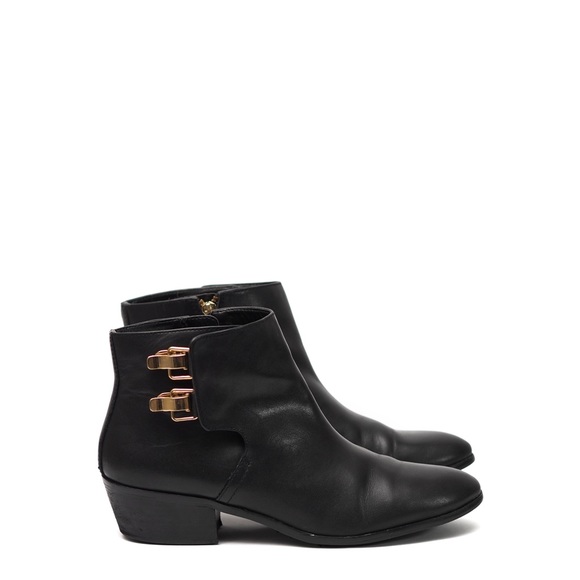 Sam Edelman Shoes - Sam Edelman | Peter black leather ankle boots
